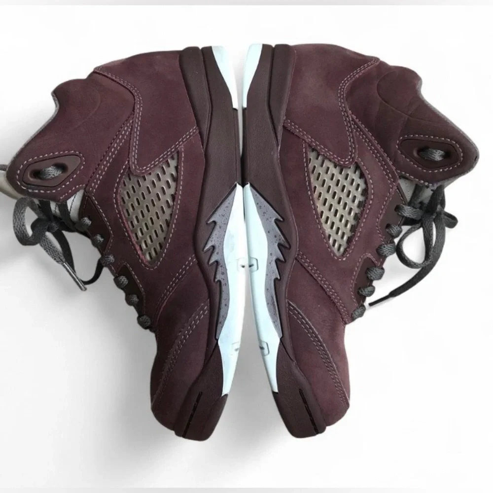 Little Kid Jordan 5 Retro FN4234 600 Deep Burgundy/Light Graphite/Metall Sz 3Y